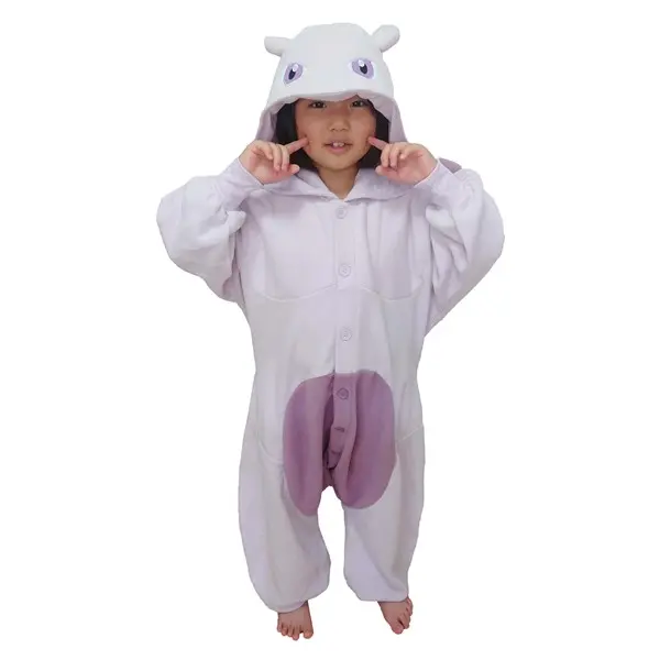 Kid's Pokémon Mewtwo Kigurumi Costume