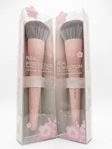 Flat Circular Face Makeup Brush, Professional Beauty & Personal Care Tool for Foundation Application