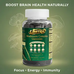 LIMITRA 10-Mushroom Complex Blend Gummies - 30 Day Supply