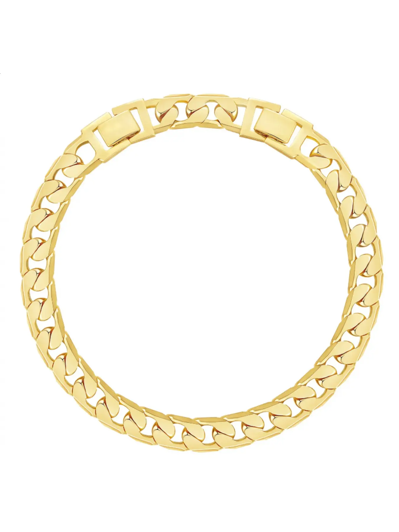 Women 14K Gold Plated Thick Cuban Link Anklet Ankle Bracelet Adjustable 9/11 Inch Extension Chain Summer Beach Foot Jewelry Creative Gift For Mother's Day Christmas