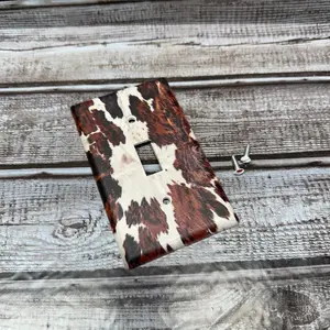 Cow Print Light Switch Wall Plate