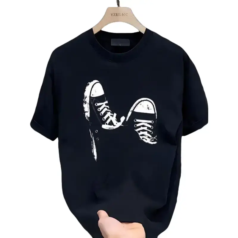 Men's Graphic T-Shirt, 180g Premium USA-Made Cotton, Thermally Optimized Lightweight Top for Summer, Sizes S-3XL, All Seasons, Casual, T Shirts, Classic Fit, Direct Factory Support, Fast Usa Dispatch, Machine Washable
