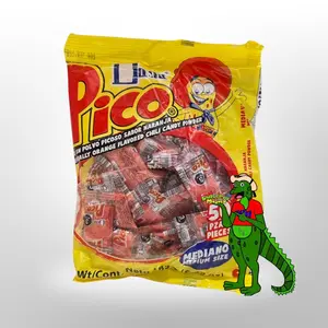 Artificially orange flavored chili candy powder (Diana Mediano Bolsa)