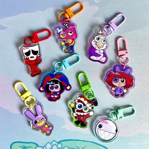 TADC Acrylic Keychain - The Amazing Digital Circus Keychains, Cute Keyring Accessory, Fun Charm For Backpack Or Purse | High Quality and Customer Favorite Items