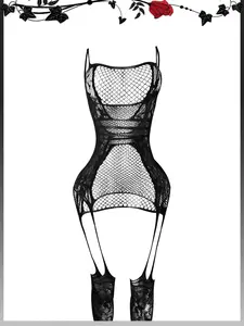 Sexy Transparent Lingerie Set, Underwear Sets, Comfortable Fashion Design, Breathable Mesh Fabric, Perfect for Daily Wear & Special Occasions