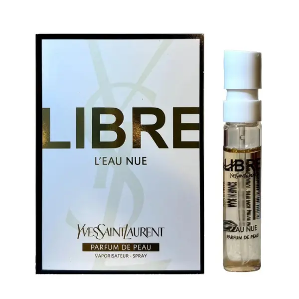Yves Saint Laurent Libre L’Eau Nue Parfum De Peau for Women Eau de Parfum Vial Spray, 0.07 Ounce