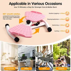 High-Strength Waist Twist Board, 300LBS Load Capacity, Home Core Slimming Trainer, Anti-Skid & Noiseless Fitness Gear, Home Fitness Equipment