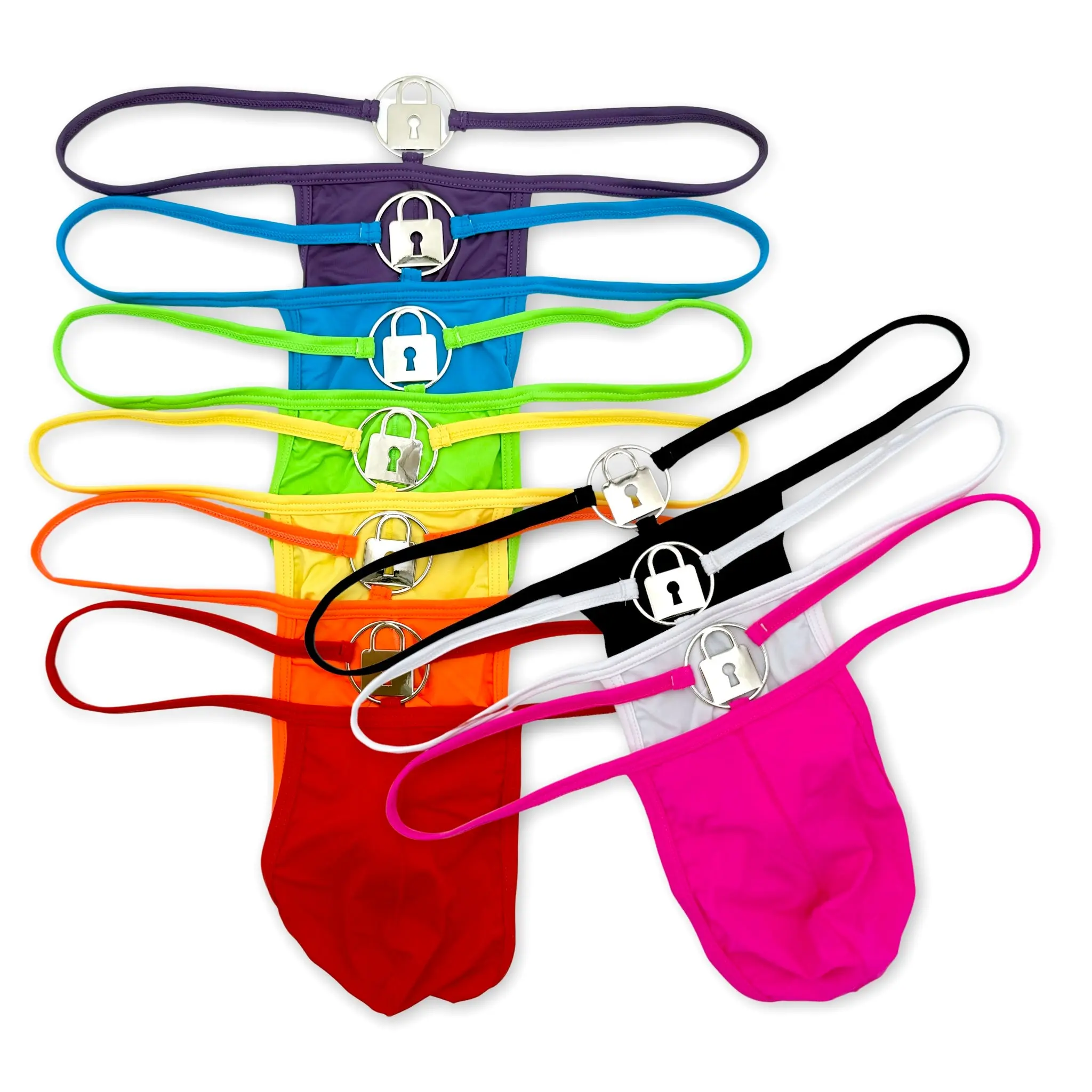 KINK WEAR Locked Medallion Thong
