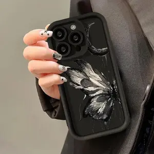 Retro Butterfly Silicone Protective Smartphone Case For Motorola Moto G24 G54 G05 G04 G34 G75 G14 G15 E13 E40 E14 E22 E32 G9 G Play 2025 Cover