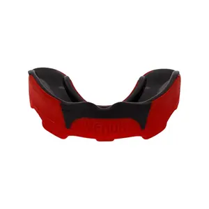 Venum Predator Mouthguard - Red/Black - Lightweight Design, Comfortable Fit, Shock Absorption, Dual-Core Gel Frame for Various Uses