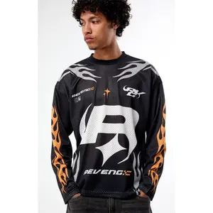 Pacsun Men's Revenge Long Sleeve Mesh Jersey Pacsun Men's Revenge Long Sleeve Mesh Jersey
