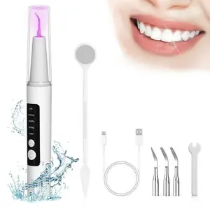 Electric Tonsil Stone/Oral Plaque/Tartar Remover with Effective Remove Plaque Tartar and Stains Preventing Cavities Bad Breath and Gum Disease for At-Home Teeth Cleaning Cost-Effective Oral Care Solution - Cleansing Adjustable Portable  Dental Irrigator