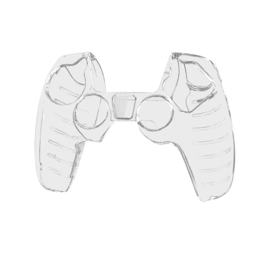 Hard Transparent Crystal Protective Shell Case Cover Compatible with PS5 DualSense Wireless Controller, Ultra Clear Hard Skin Cover for PlayStation 5 Controller, Console Controller Accessories, Gamepad
