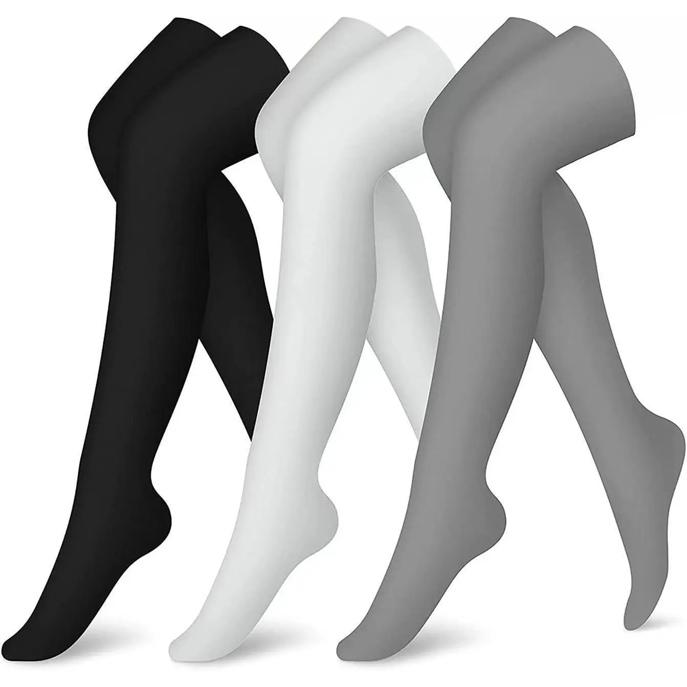 Unisex Polyester Athletic Over-the-Calf Socks - Breathable Compression, Quick-Dry, Anti-Slip, Sweat-Absorbing Argyle, Cool Body Shaping for Running Recovery Support, Polyester Athletic Socks
