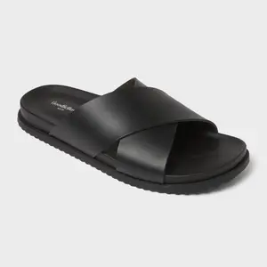 Men's Thomas X-Band Sandals - Goodfellow & Co Black 8