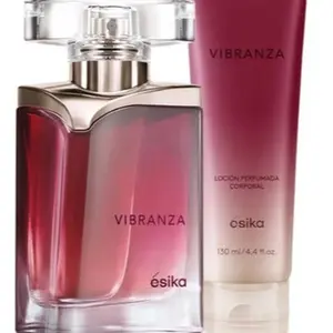 Vibranza esika perfume para dama  ordena con o sin crema
