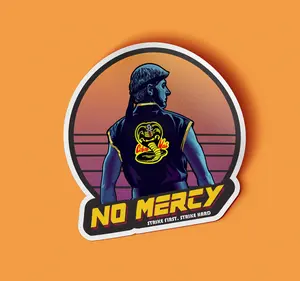 Cobra Kai Johnny Lawrence No Mercy Decal