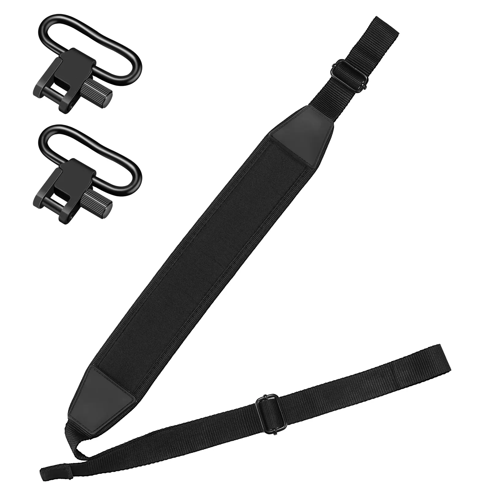 Outdoor Two Point Sling, Hunting Gear Carry Strap with Swivels and Adjustable Length