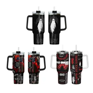 Hot BadOms Tumbler 40oz,  Birthday Gift For Fans