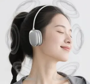 Bluetooth RGB Bass 5.4 Head On Earphone Video Game With Light Audio Headset bluetooth audifonos bluetooth noisecancellingheadphones Portable Charging Space Electronic Earbuds Black tiktok headphones Wireless Foldable