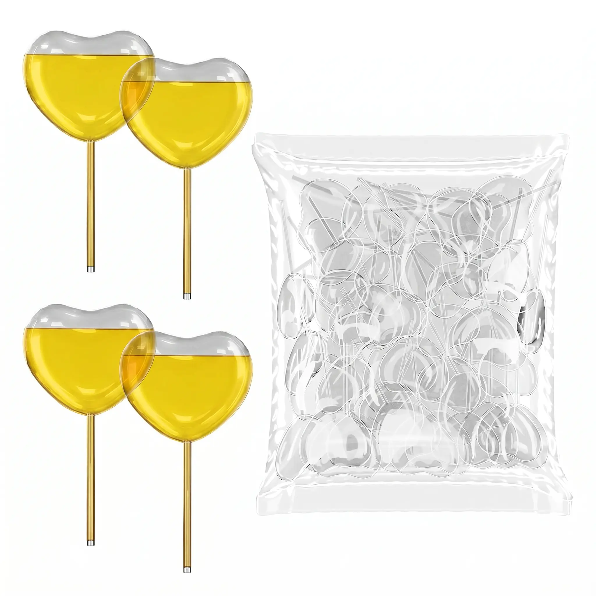 50Pcs 4mL Cupcakes Disposable Plastic Transfer Pipettes Liquid Dropper Decoration for Mini Flan or Cupcakes, Ice Cream, Mini Cakes, Waffles, Children's Painting