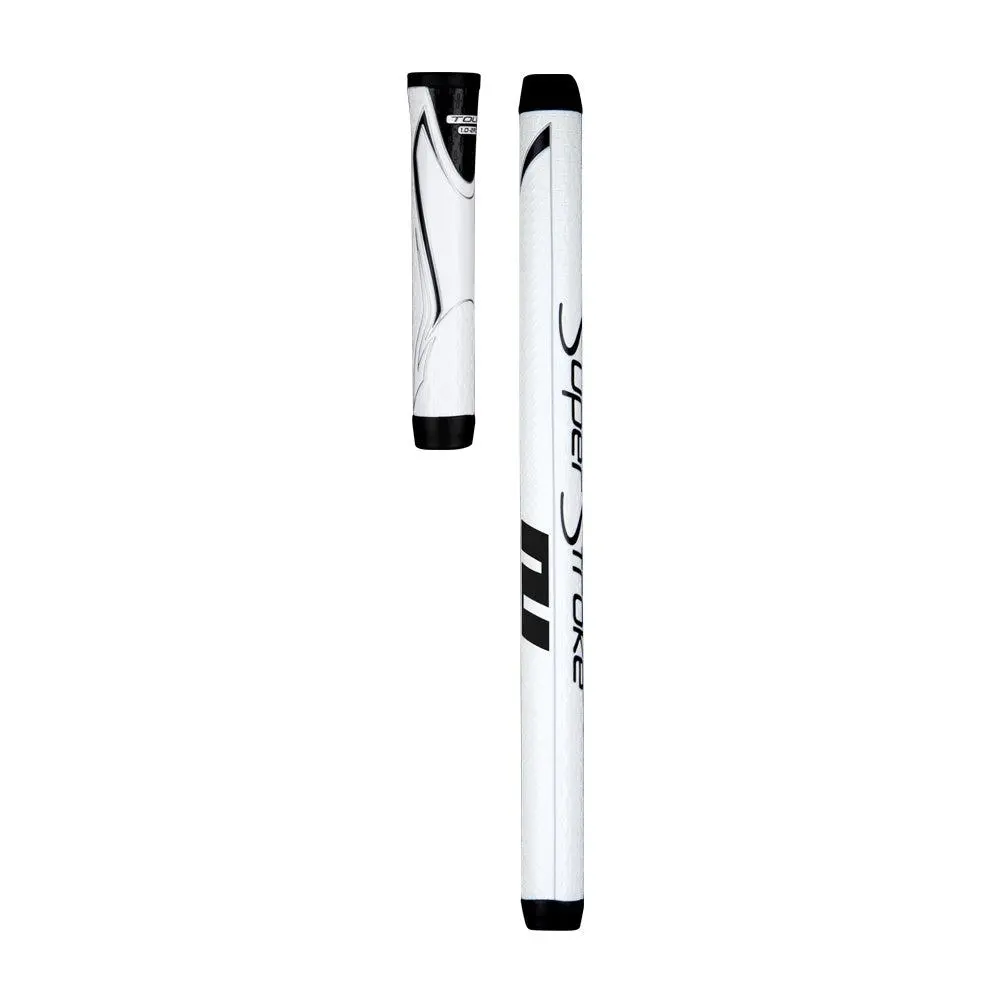 Tour 1.0 2-Piece Putter Grip, Classic 1" Diameter Golf Accessory with Adjustable Length for Long Putters and Custom Preference, Putter Grip Golf Club Parts