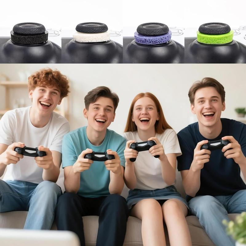 Precision Rings for PS4 PS5, Xbox Series X/S, Xbox One S/X, Swicth Pro Game Controller Accessories Console Rings Aim Assist Ring (silicone-6pcs)