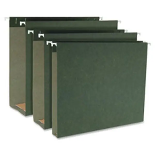Hanging File Folders, Ltr, .2 in. Tab, 1 in. Exp, 25-BX, SDGN