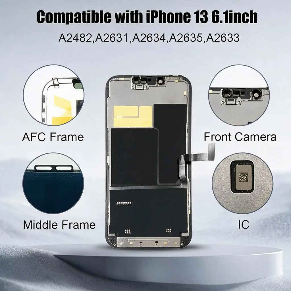 OLED For iPhone 13 Mini /iPhone13/iPhone 13pro/iPhone 13pro max  Screen Replacement FHD Display Touch Digitizer Repair Kit