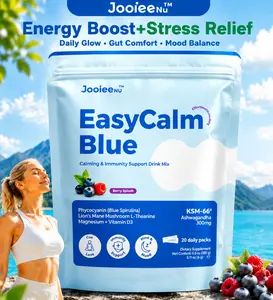 Jooiee Easyblue-Detox, Gut balance, Reduce bloat| Key Ingredients:Blue spirulina,KSM66 awagandha, Magenesium| 20 Servers | Supports Immune System & Metabolism Adaptogenic Healthcare
