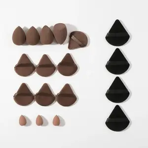 Makeup Sponge and Puff Bundle, 14pcs/set Multi-purpose Beauty Blenders, Soft Powder Puffs for Contouring and Blending