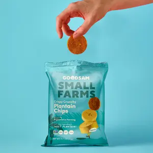 Plantain Chips - 1 Ingredient, Baked Not Fried, No Added Sugar, Non-GMO | GoodSAM Small Farms