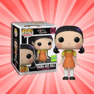 Funko Pop! Squid Game Young-Hee Doll 6" Convention Exclusive #1257 (London Pop 55)