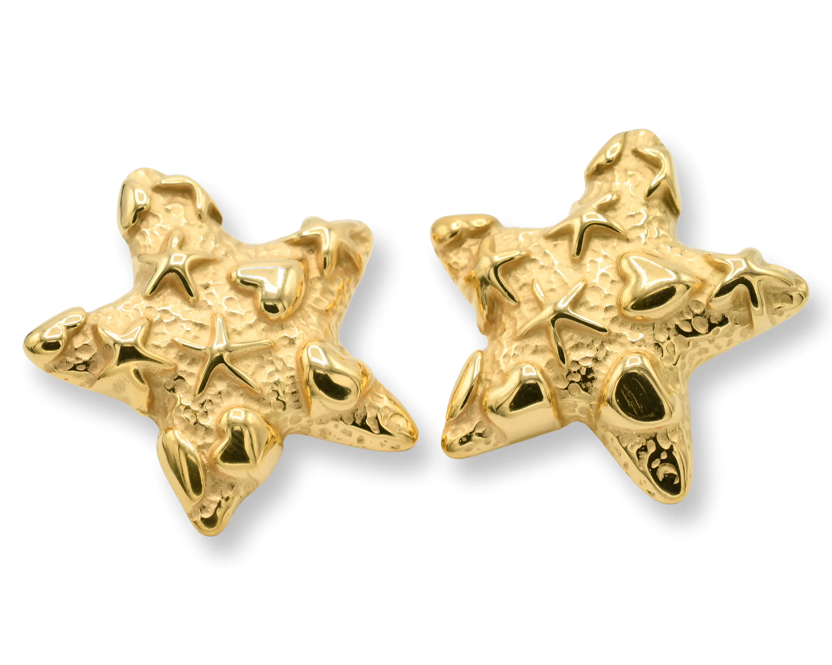 Star Earrings - Stainless Steel Coastal