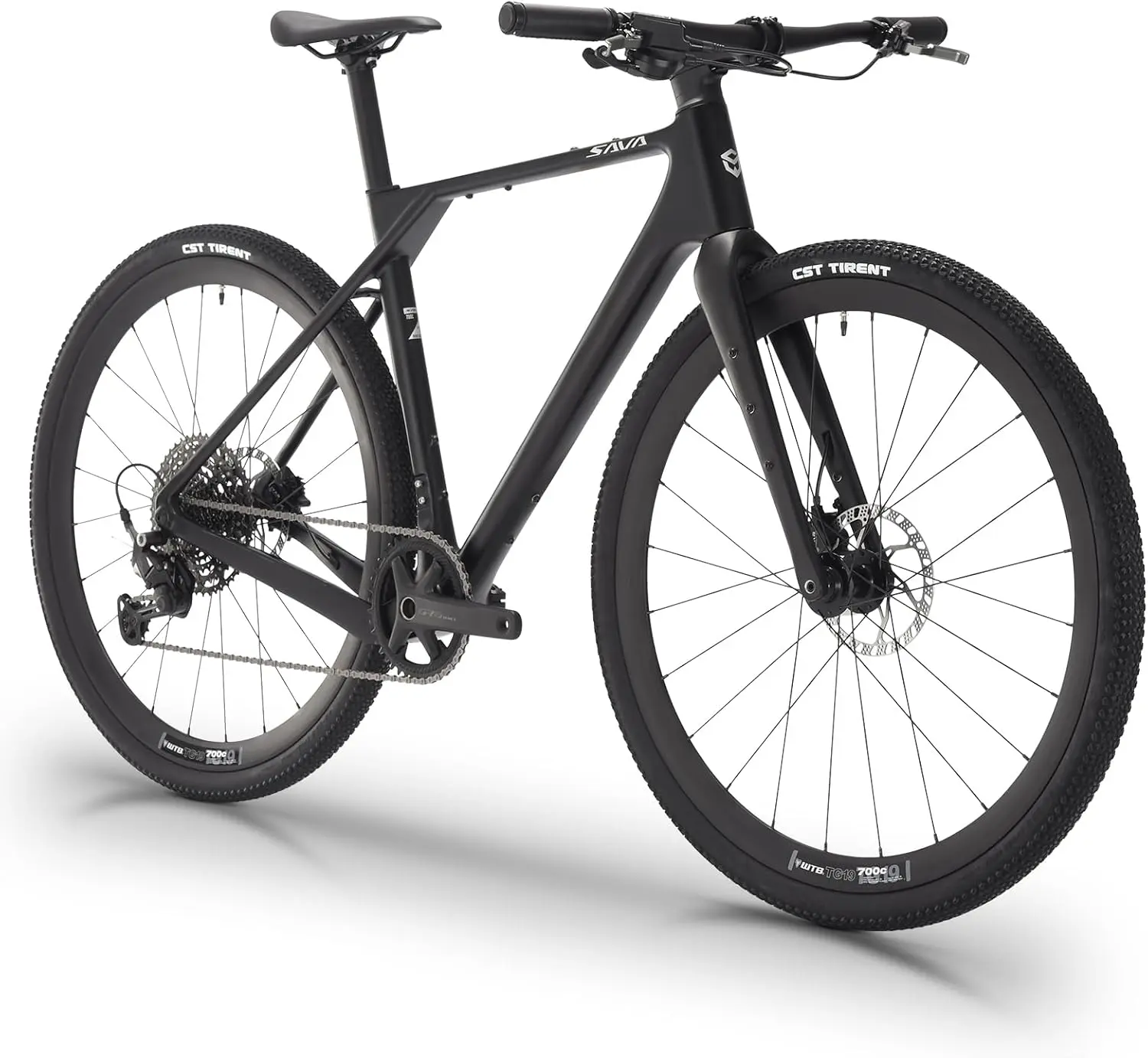 SAVADECK Carbon Gravel Bike - T800 Carbon Frame & Fork | Shimano U6000 11-Speed Groupset | Hydraulic Disc Brakes | 700CX40mm All-Terrain Tires | Men & Women Road/Off-Road Bicycle
