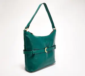 Patricia Nash Leather Elini Belted Hobo