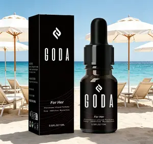 GODA For Her Pheromone Perfume For Women 15ml | Long-Lasting Floral Perfume Oil with Jasmine & Rose | Sweet & Spicy Alluring Aroma | Vegan & Cruelty-Free Travel-Sized Fragrance for Date Night & Daily Wear