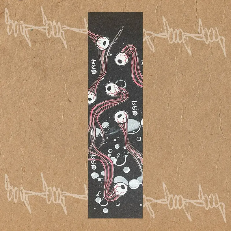 eyeballs skateboard grip tape (Three Eyed Duck brand) eyeballs skateboard grip tape (Three Eyed Duck brand)