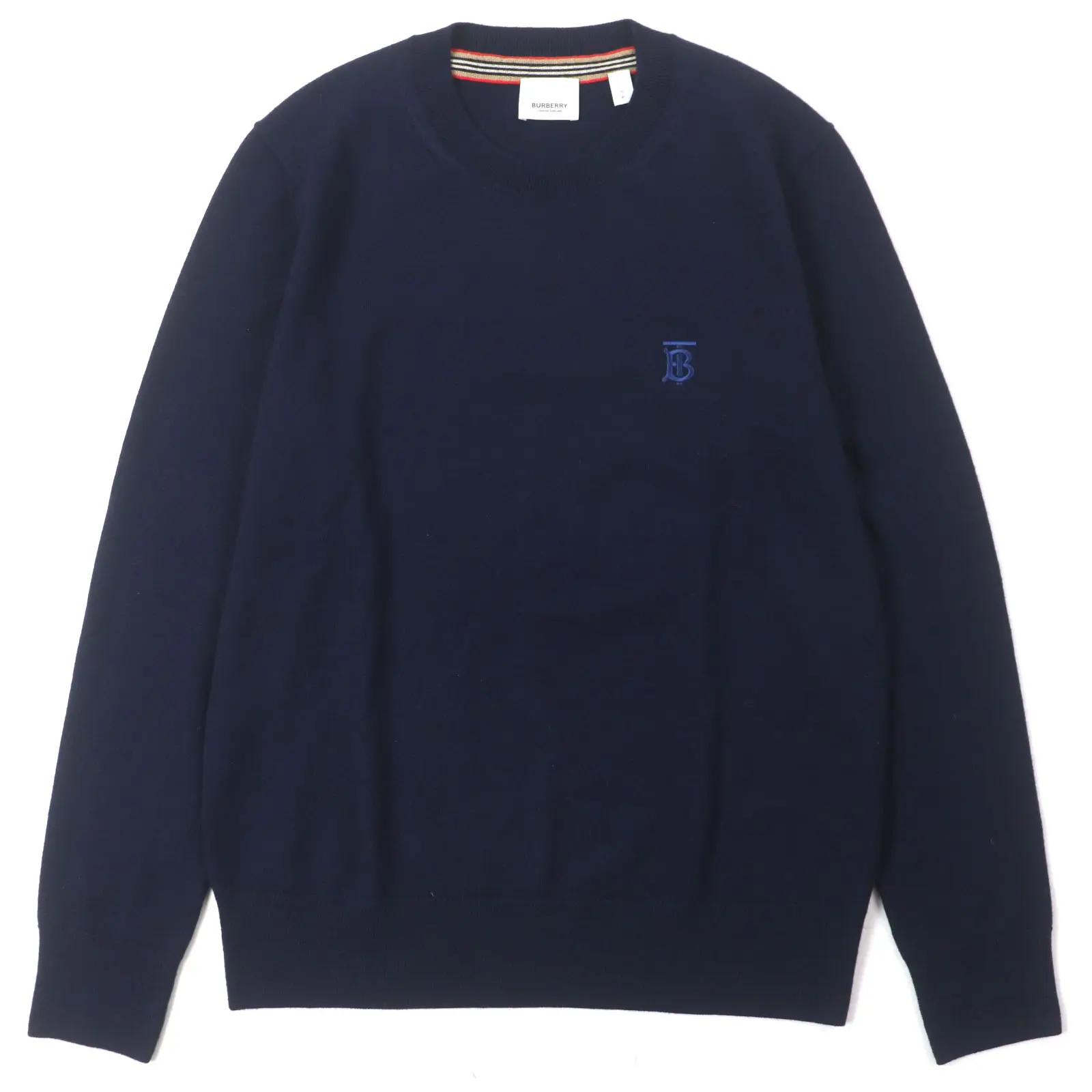 Pre-owned BURBERRY Others Small Leather Goods Monogram Motif Wool Sweater