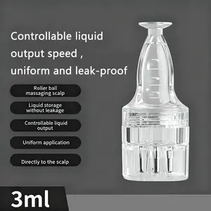 1Pcs Minoxidil Applicator, Quick Efficient Apply No Messy Hair Serum Applicator Small Minoxidil Applicator Tool, Hair Applicator Bottle Minoxidil Brush Scalp Applicator Comb Dedicated to Minoxidi, Scalp Hair Care, Scalp Stimulator, Hair Growth Stimulator