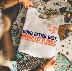 Chicago Football Good Better Best Sweatshirt - Adult and Youth, Bear Down Shirt, Chicago Fan Gifts