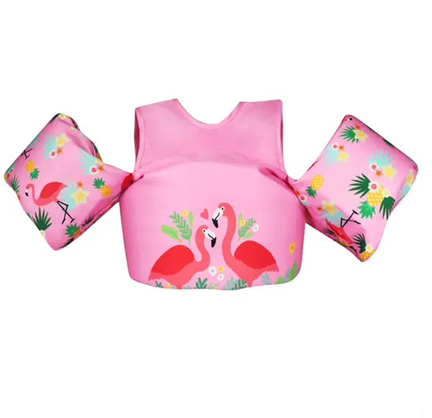 Toddler Swim Vest, Kids Life Jacket Vest, Swim Aid Floats for Swimming Pool, Learn to Swim for 25lbs to 55lbs Toddlers wings water floaties