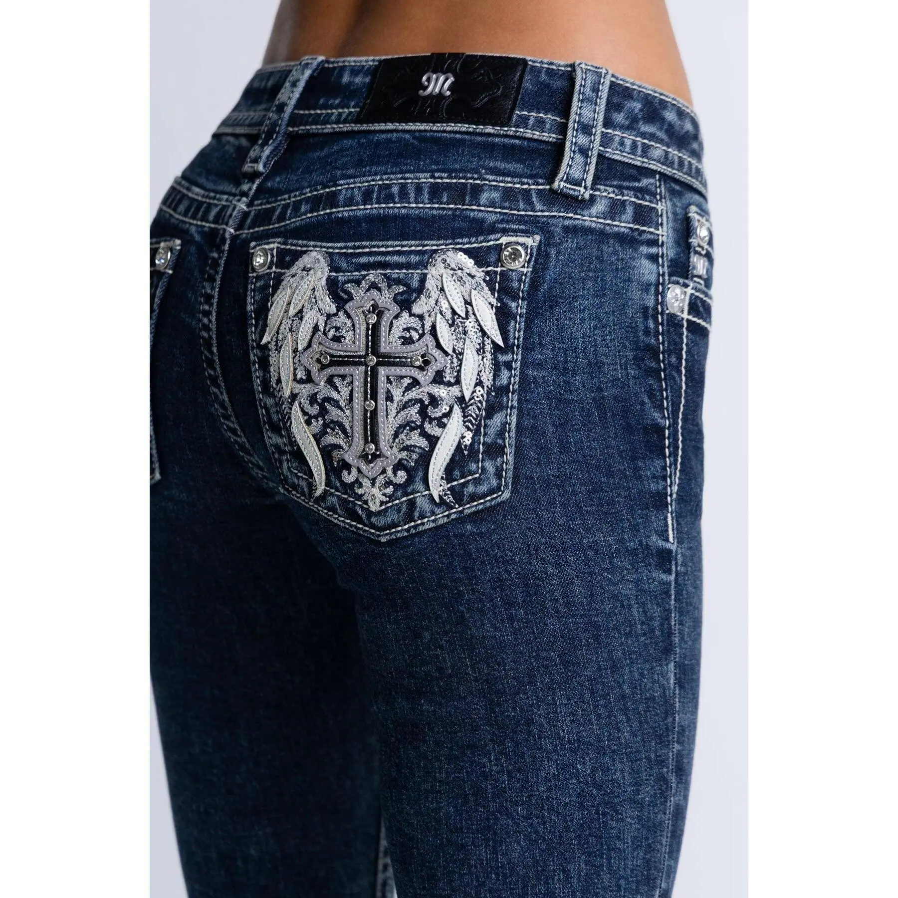 Quinn Low Rise Bootcut Jeans