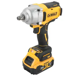 DEWALT DCF900 20V Max Brushless Cordless Impact Wrench, 1898N·m High Torque Output, 1/2 Inch Square Drive With 1000W Max Power, Adjustable Rotation Speed And Impact Rate For Large Machinery Maintenance And Heavy Load Fastening Works