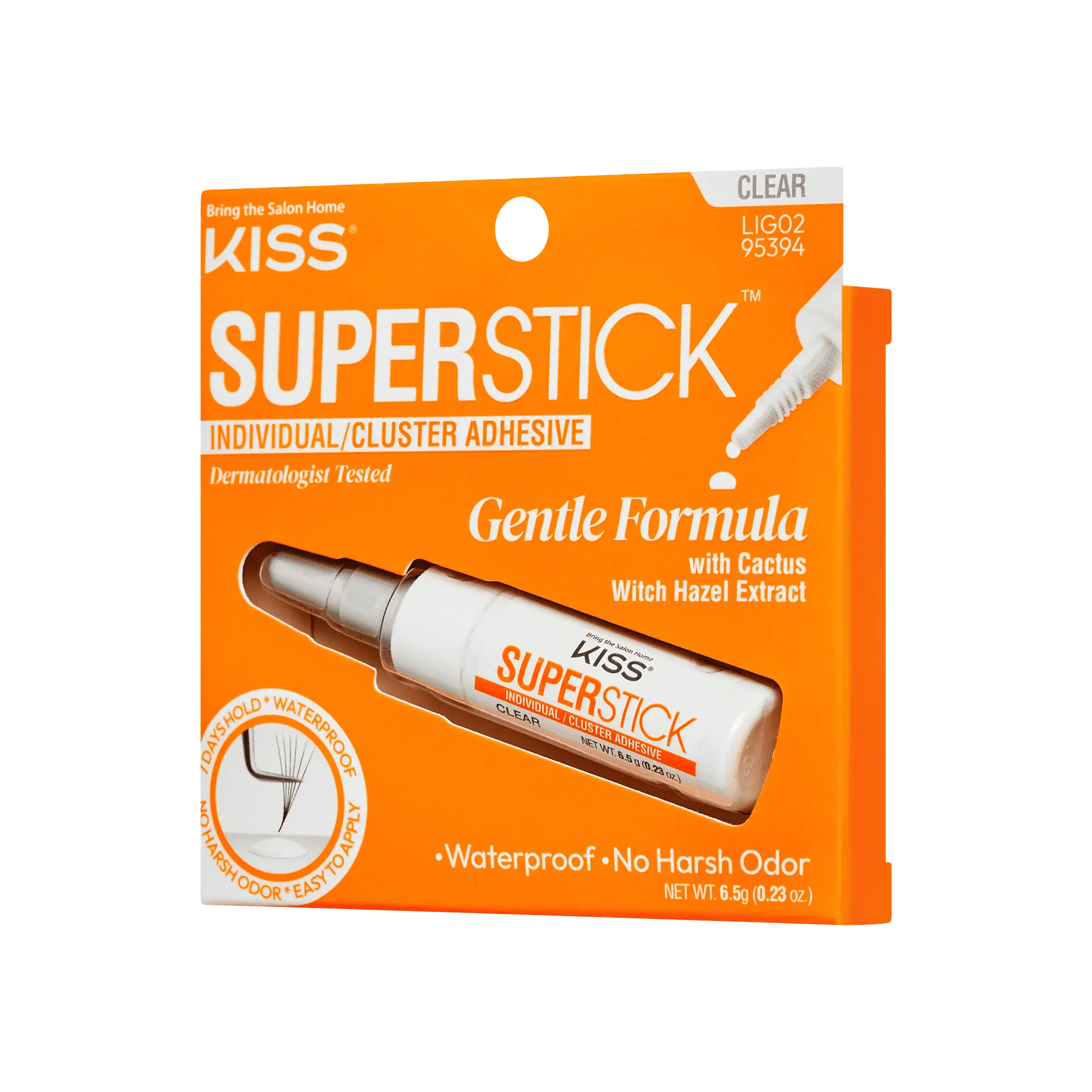 Kiss SuperStick Lash Cluster Adhesive - Clear | False Eyelash Glue, Cluster Lash Adhesive, Up to 7 Day Hold Kiss SuperStick Lash Cluster Adhesive - Clear | False Eyelash Glue, Cluster Lash Adhesive, Up to 7 Day Hold