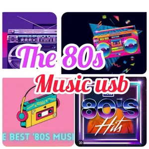 1000 all 80s music USB
