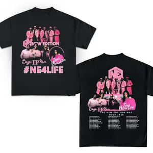 New Edition Tour 2026 T-Shirt – NE4Life R&B Concert Graphic Tee Boyz II Men Toni Braxton Fan Shirt USA Men Women Tops Graphictee Boyziimen