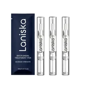 LANISKA Antifungal Treatment Pen – Maximum Strength 3ml – with Salicylic Acid & Allantoin – Fast Absorbing, Non-Greasy, Hydrating & Gentle – for Toenails, Fingernails & Surrounding Skin – Portable Care for Home & Travel foot jock itch