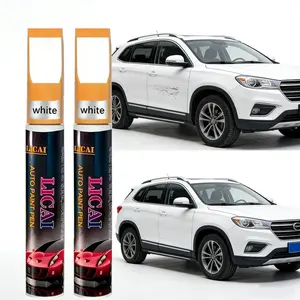2PCS Touch Up Paint for Cars, Car Paint Scratch Repair, 2-In-1 Car Touch Up Paint Fill Paint Pen, Quick & Easy Solution to Repair Minor Automotive Scratches,12ml