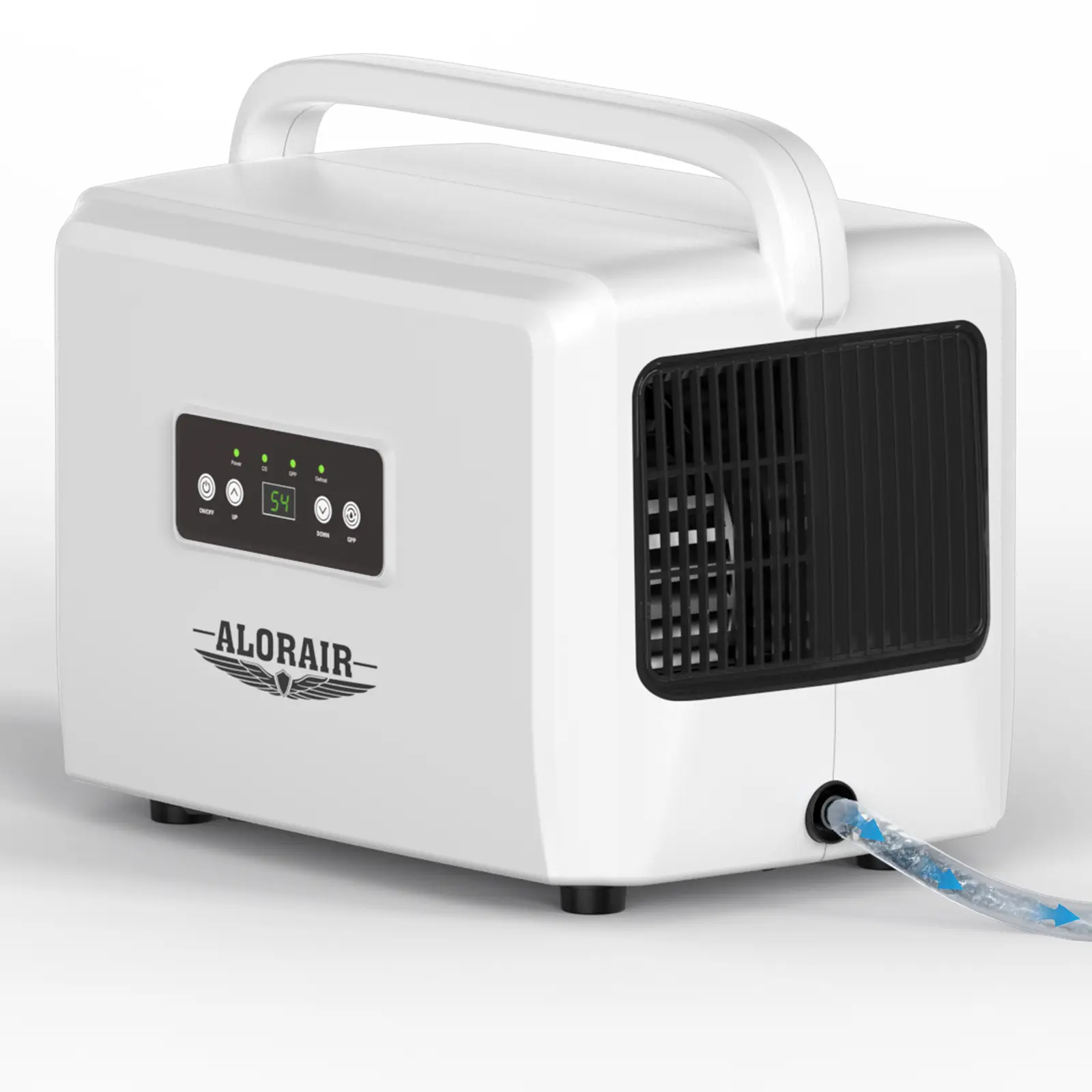 AlorAir Helios D35 70 PPD Crawl Space Dehumidifier, with Drain Hose, Dehumidifier Fan Mode